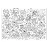 Набор раскрасок гигантов "Для маленьких волшебниц", 2 шт  - фото 4