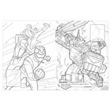 Раскраска с наклейками. Могучие Рейнджеры. TM Power Rangers  - фото 2