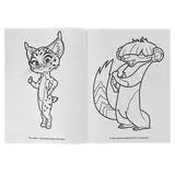 Раскраска «Лео и Тиг. Весёлые друзья» 