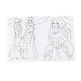 Раскраска для девочек «Мисс Мира» 