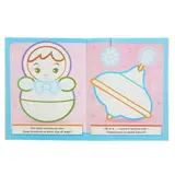 Раскраска с наклейками «Добрая раскраска. Девочка с зайчиком»  - фото 3