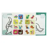 ДМ. Раскраска для самых маленьких с наклейками. Страна динозавриков. 16 наклеек  - фото 2