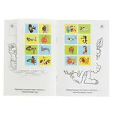 Раскраска с наклейками «Любимые мультфильмы», 16 наклеек  - фото 2