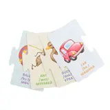 Английский для малышей: 26 карточек-пазлов  - фото 2