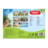 Обучающая книжка «Животные России», 18 животных 