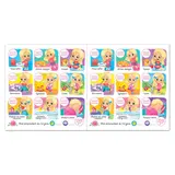 Книжка с наклейками "Мой распорядок дня. Я сама" для девочек  - фото 3