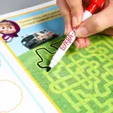 Книжка "Пиши- стирай. Рисуй, играй", Маша и Медведь  - фото 4