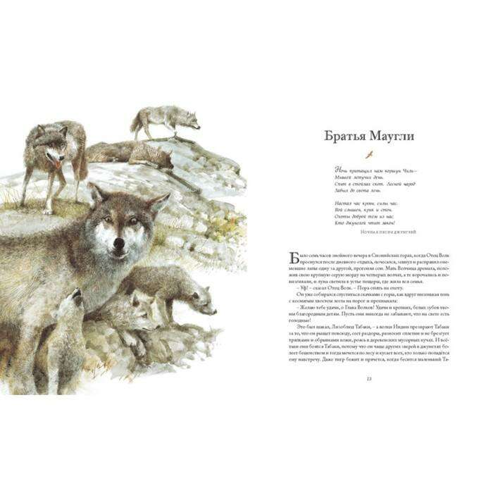 Книги с иллюстрациями Роберта Ингпена. Книга джунглей. Киплинг Р. 