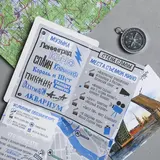 Карта-путеводитель «Санкт-Петербург», 69 х 48,6 см 