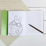 Блокнот раскраска "Лисички",  12 листов  - фото 4