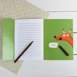 Блокнот раскраска "Лисички",  12 листов  - фото 7