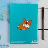 Блокнот раскраска "Корги",  12 листов  - фото 5