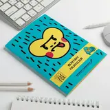 Блокнот раскраска "Банан ниндзя", А6 12 листов  - фото 2