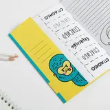 Блокнот раскраска "Банан ниндзя", А6 12 листов  - фото 4