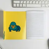 Блокнот раскраска "Банан ниндзя", А6 12 листов  - фото 5