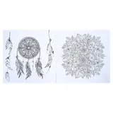 Книга-раскраска для творчества. Антистресс-терапия «Узоры»  - фото 5