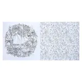 Книга-раскраска для творчества. Антистресс-терапия «Узоры» 