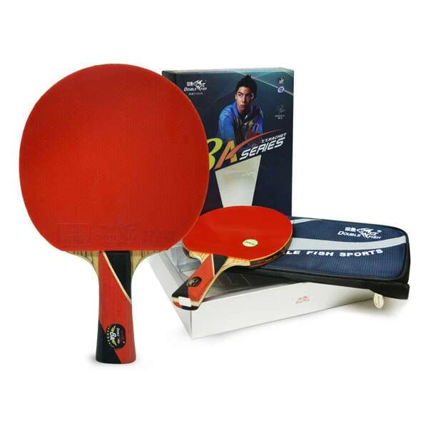 Ракетка для настольного тенниса Double Fish 8А-С с чехлом