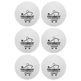 Мяч теннисный STANDART 2*, 6 мячей в упаковке, белые  - фото 2