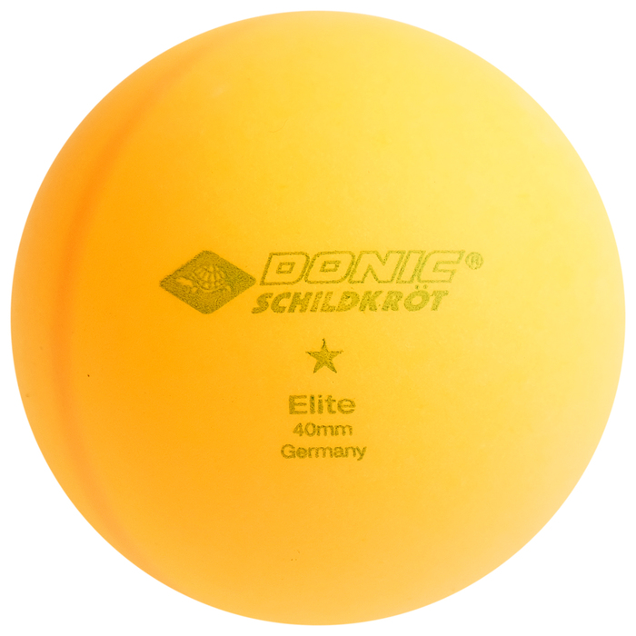 Мячики для н/тенниса DONIC ELITE 1, 6 штук, оранжевый 