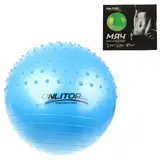 Мяч гимнастический, полумассажный 55 см, 700 гр, цвета микс  - фото 9