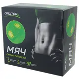 Мяч гимнастический массажный d=55см, 600 г, цвета МИКС  - фото 4