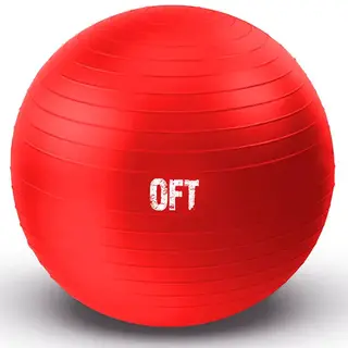 Гимнастический мяч Original FitTools FT-GBR-65RD 65 см 