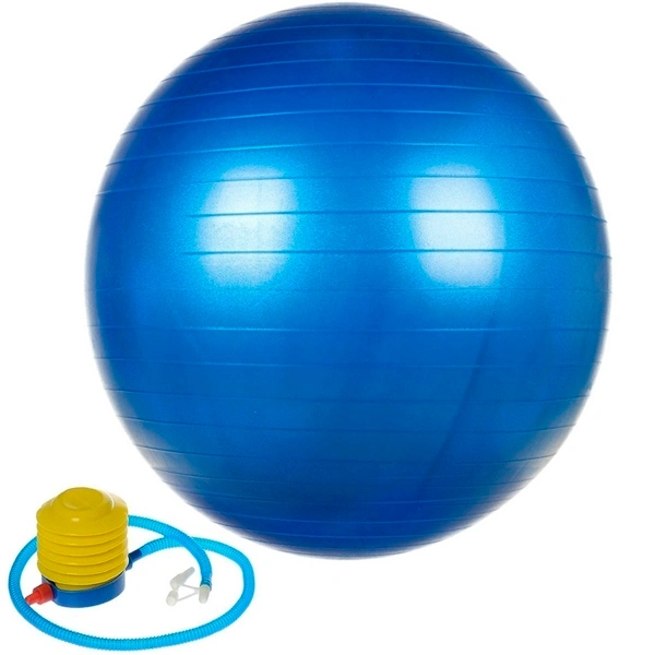 Фитбол для фитнеса ART.FiT FB65 Cиний 65см (с насосом)