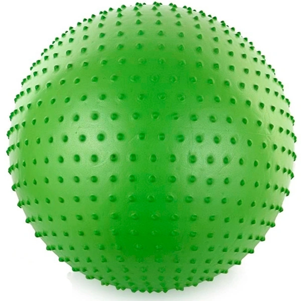 Фитбол массажный для фитнеса ART.FiT FBm75 Green (с насосом) - фото 2