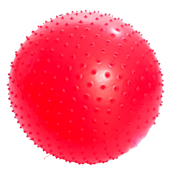 Фитбол массажный для фитнеса ART.FiT FBm85 Red (с насосом)