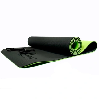 Коврик для йоги и фитнеса ART.FiT TPE с чехлом Black/Grey