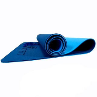 Коврик для йоги и фитнеса ART.FiT TPE с чехлом Blue