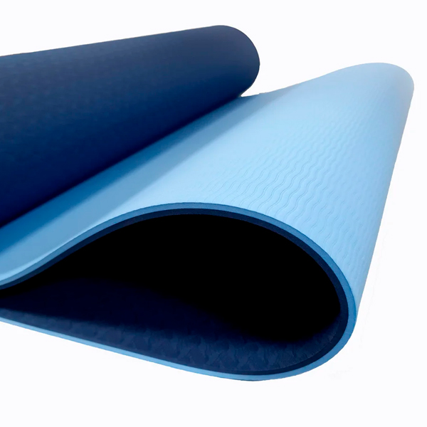 Коврик для йоги и фитнеса ART.FiT TPE с чехлом Blue