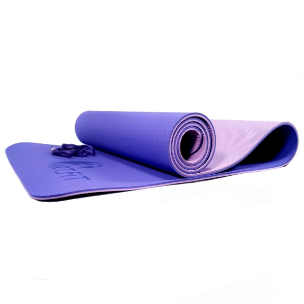 Коврик для йоги и фитнеса ART.FiT TPE с чехлом Purple