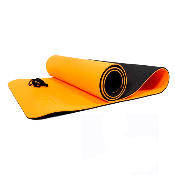Коврик для йоги и фитнеса ART.FiT TPE с чехлом Orange