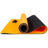 Коврик для йоги и фитнеса ART.FiT TPE с чехлом Orange - фото 3