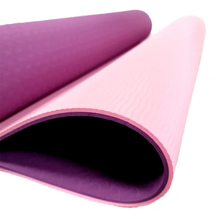 Коврик для йоги и фитнеса ART.FiT TPE с чехлом Purple