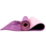 Коврик для йоги и фитнеса ART.FiT TPE с чехлом Purple - фото 2