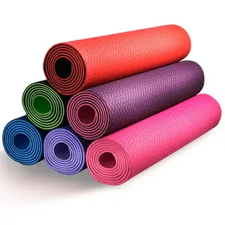 Коврики для йоги с чехлом TPE