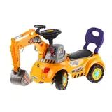 Толокар «Экскаватор», звуковые эффекты, цвета МИКС 