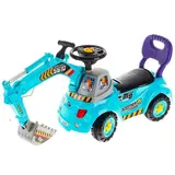 Толокар «Экскаватор», звуковые эффекты, цвета МИКС  - фото 2