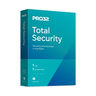 Антивирус PRO32 Total Security BOX лицензия на 1 год 1ПК 