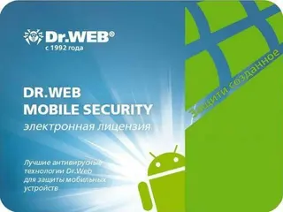 Электронный ключ Dr.Web Mobile Security на 6 мес (1 устройство Android)