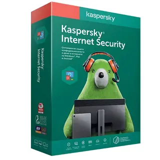 Электронный ключ Kaspersky Internet Security на 12 месяцев, 2 устройства