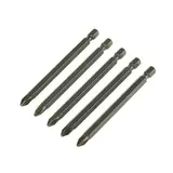 Набор бит "СИБРТЕХ", PH2x90, сталь CrMo, 5 шт  - фото 2