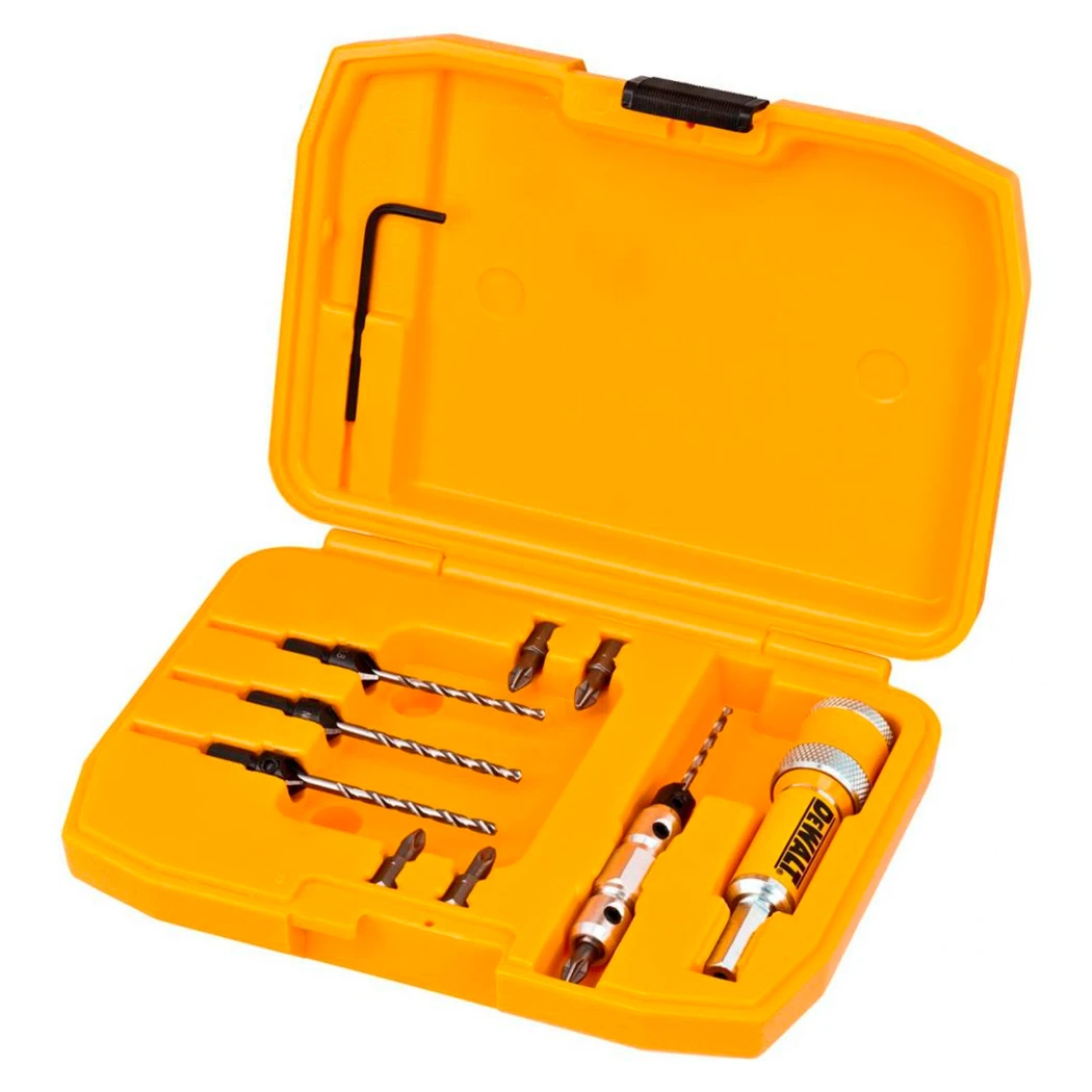 Набор бит и сверл с зенкерами DeWALT Flip&Drive 10шт. DT7612-XJ  - фото 2