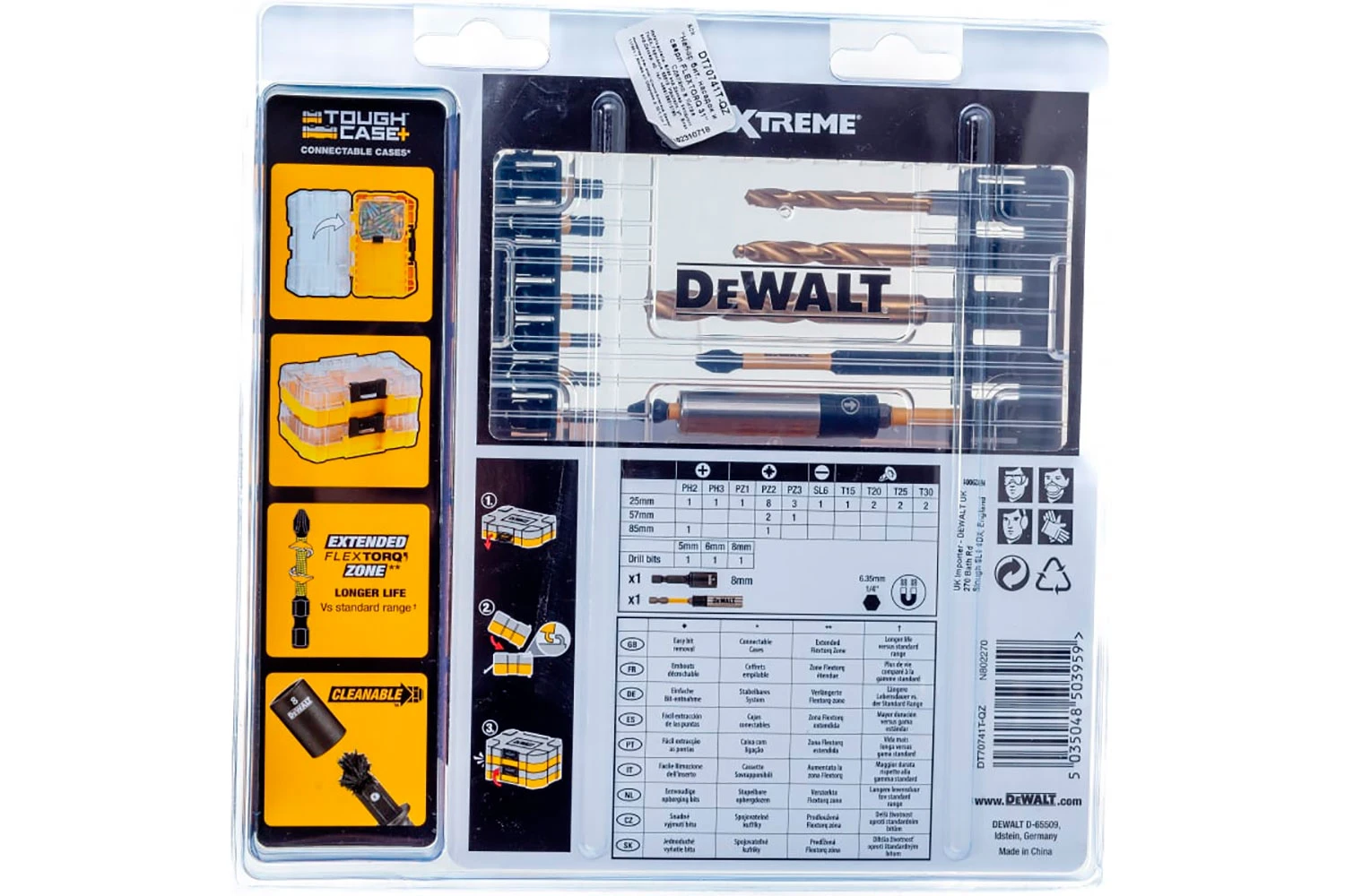 Набор бит и насадок DeWALT FLEXTORQ 31шт. DT70741T-QZ  - фото 3
