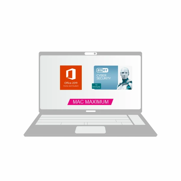 Пакет Mac Максимум + Office Home and Student + Eset Cyber Security