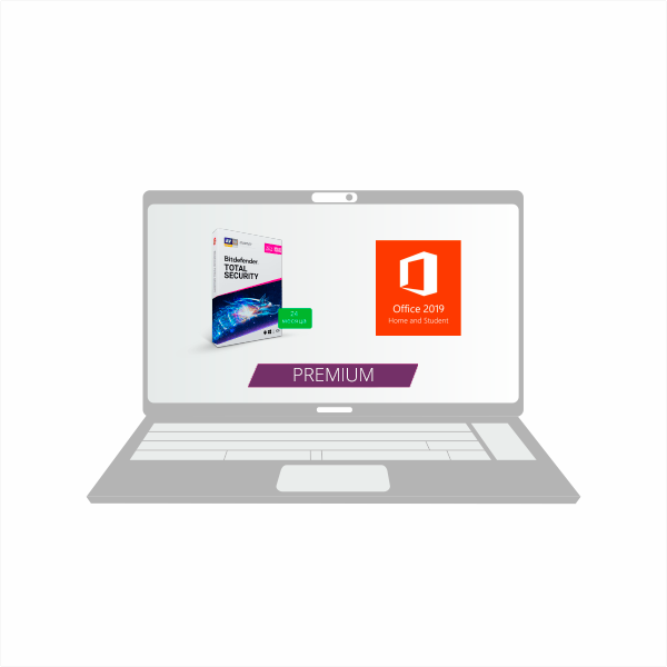 Пакет Премиум Windows Home + Office H&S + Bitdefender