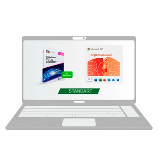 Пакет Mac Стандарт + Microsoft 365 + Bitdefender